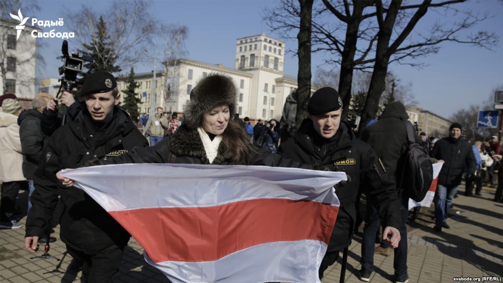 День воли в Беларуси: в Минске прошли массовые задержания