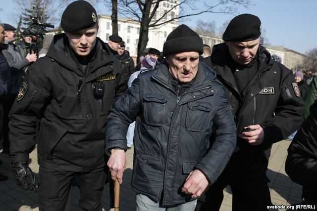День воли в Беларуси: в Минске прошли массовые задержания