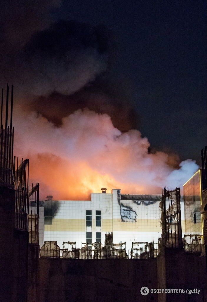 Пожар в ТРЦ Кемерово