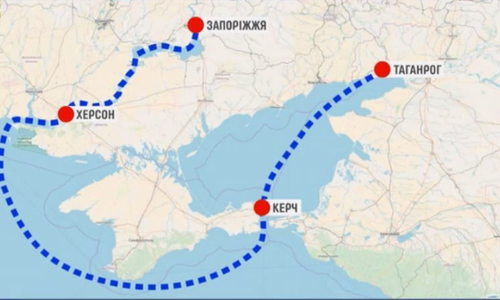У Запоріжжя зайшов російський танкер під прапором України