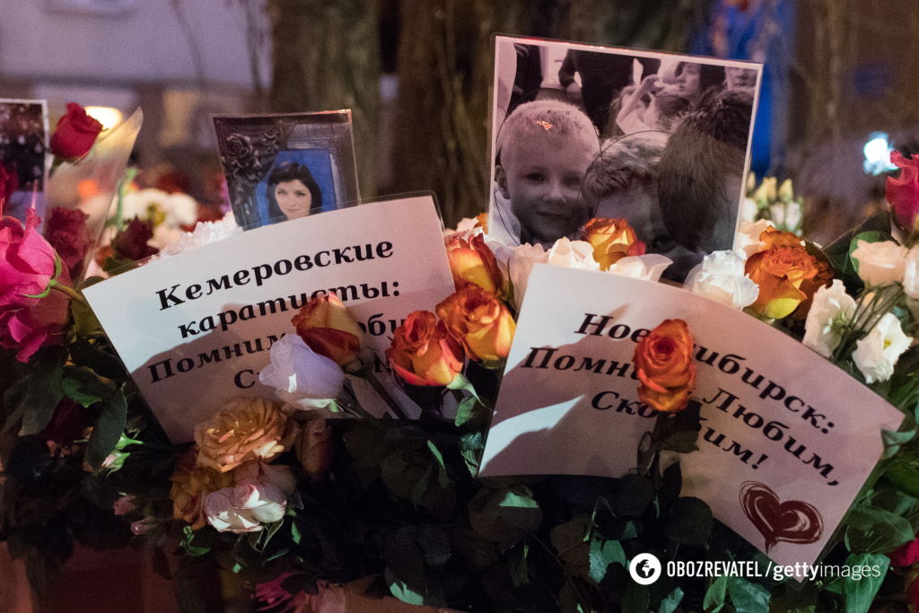"Тіла в коробках": названо число загиблих на пожежі в Кемерово дітей