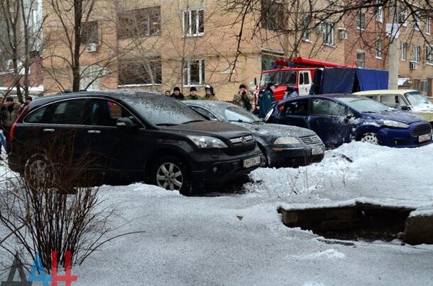 У центрі Донецька пролунав потужний вибух