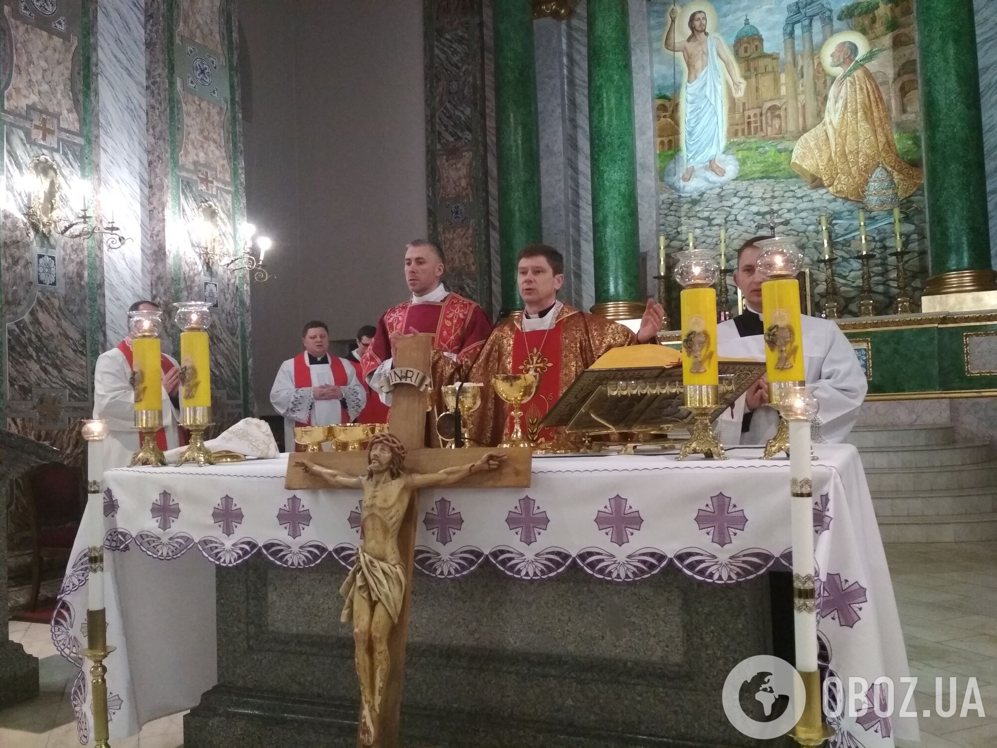 Римо-католики Киева "похоронили" Христа