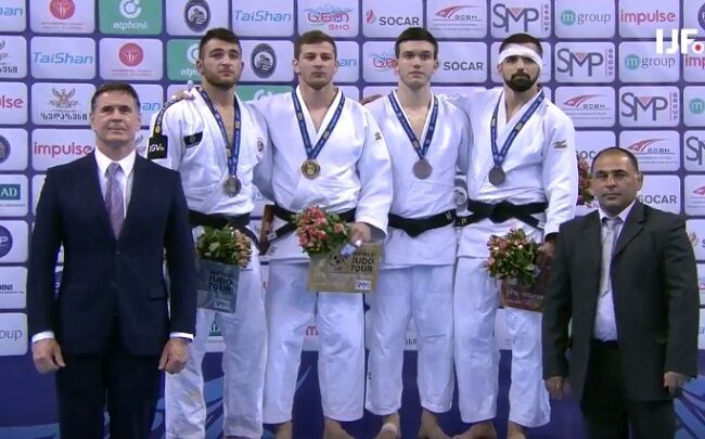 Украинец завоевал медаль на Гран-при Тбилиси по дзюдо, одолев россиянина