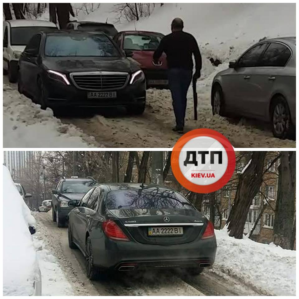 "Рембо жив": в Киеве мужчина  угрожал водителю ружьем 