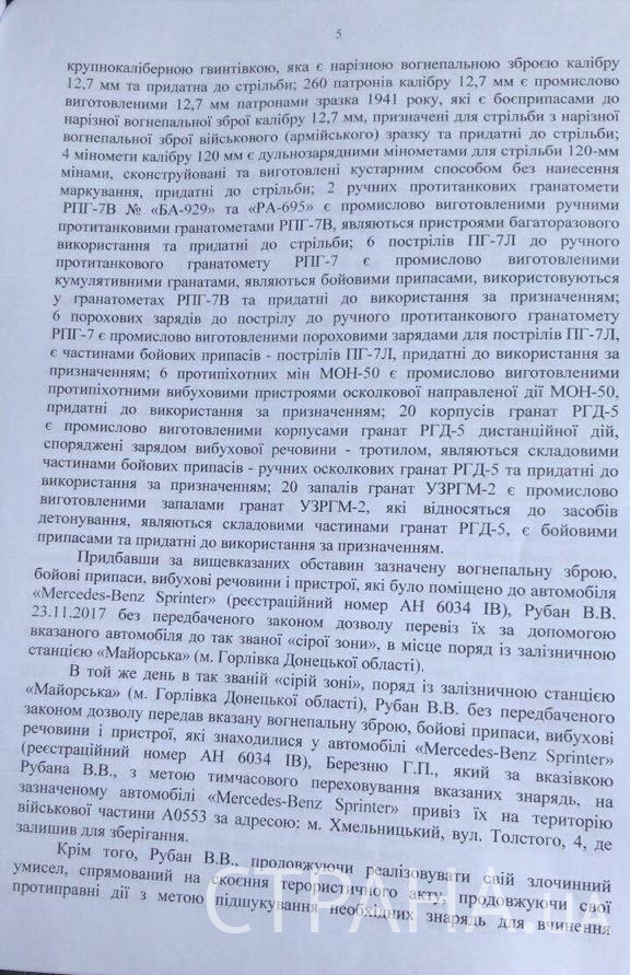 Рубана заподозрили в покушении на Порошенко: опубликован важный документ