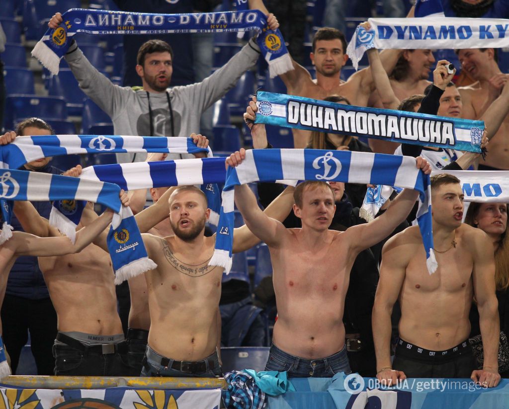Фанати "Динамо" з прапором України викликали фурор у Римі на матчі з "Лаціо": опубліковано фото