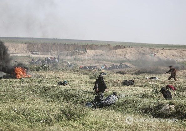 На границе Израиля и сектора Газа опять бои: Палестина объявила забастовку