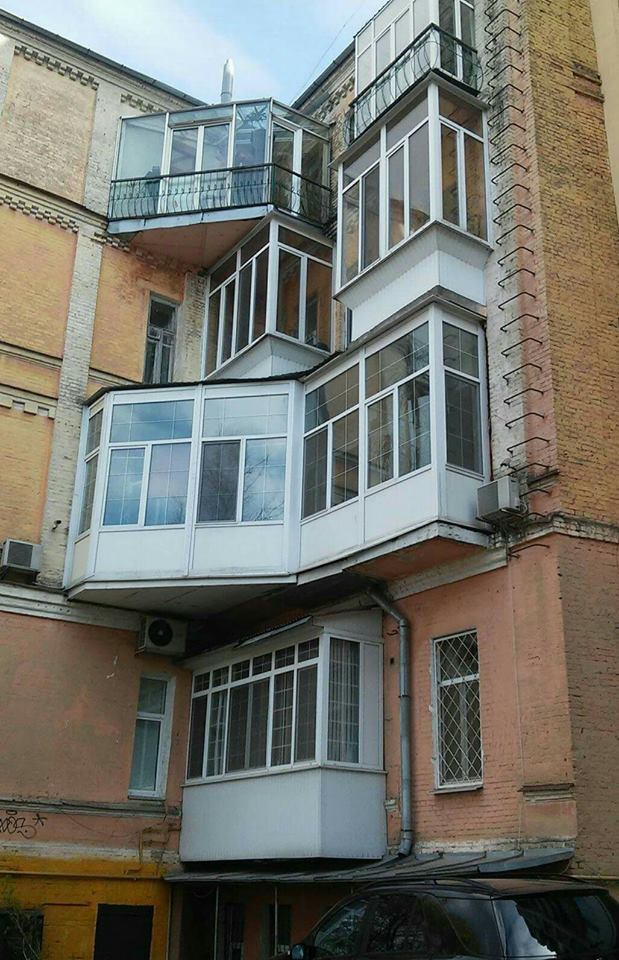 Киевские "цари": подборка шедевральных балконов 