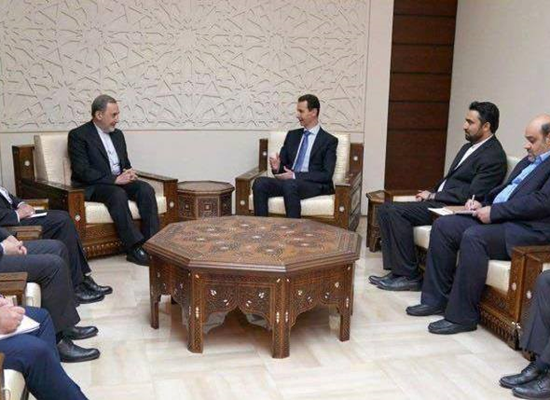 встреча Асада и Велаяти