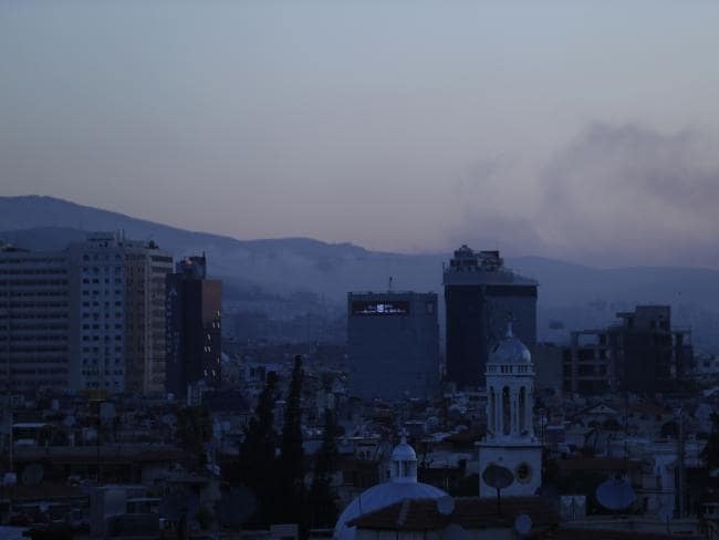 Удар по Сирии: появились первые фото и видео