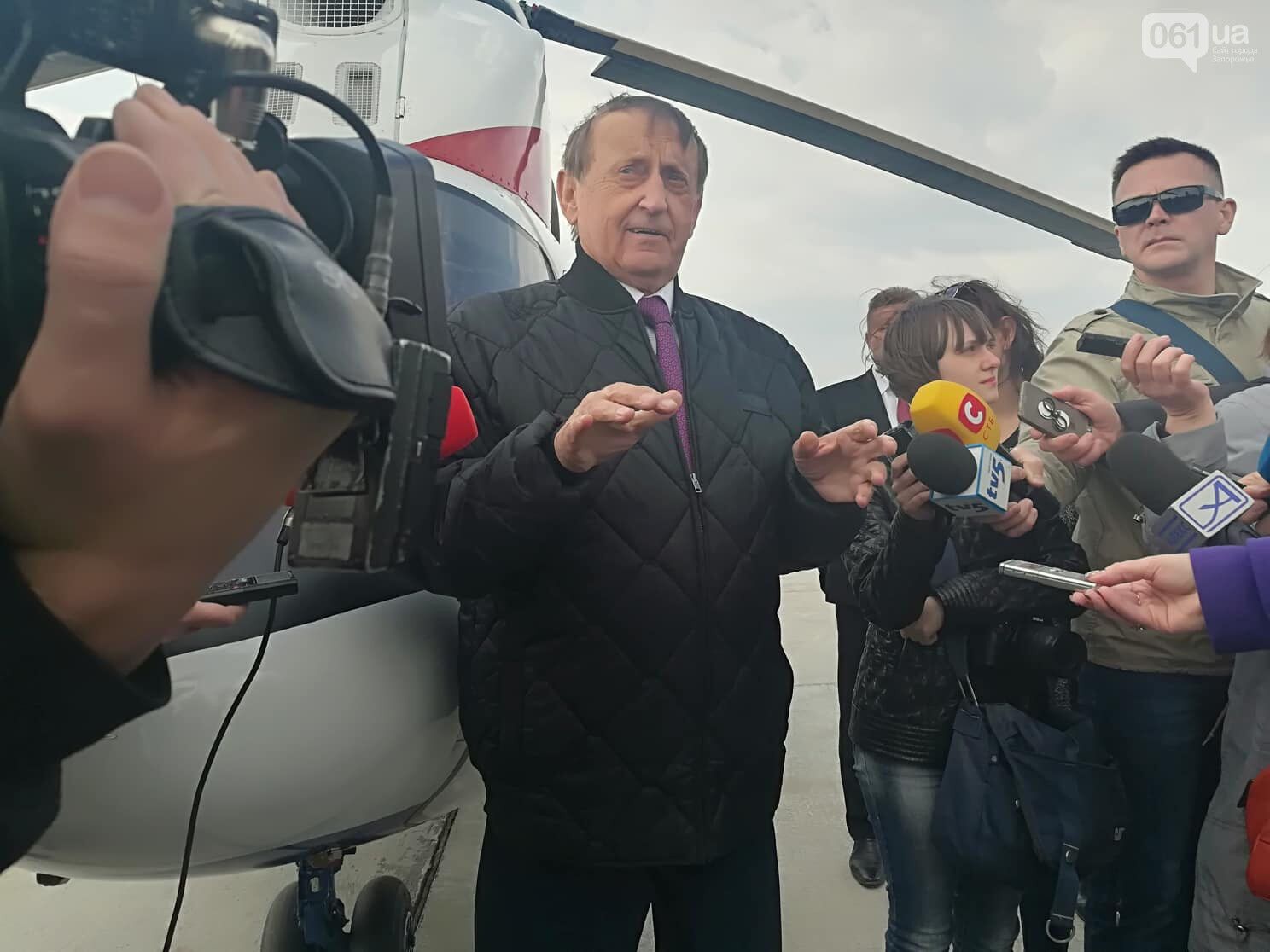 В Запорожье испытали первый украинский вертолет: опубликовано зрелищное видео