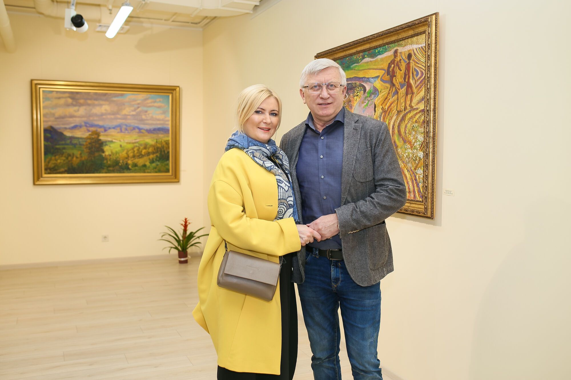 Володимир Горянський з дружиною