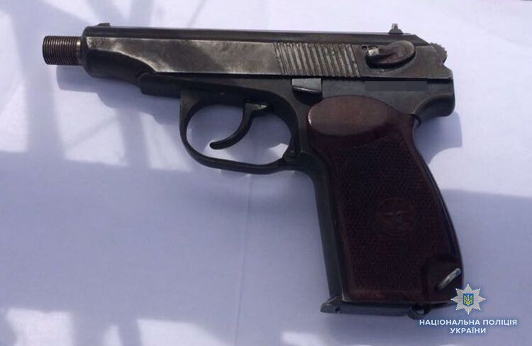 У задержанного в Запорожье россиянина было оружие киллера (ФОТО)