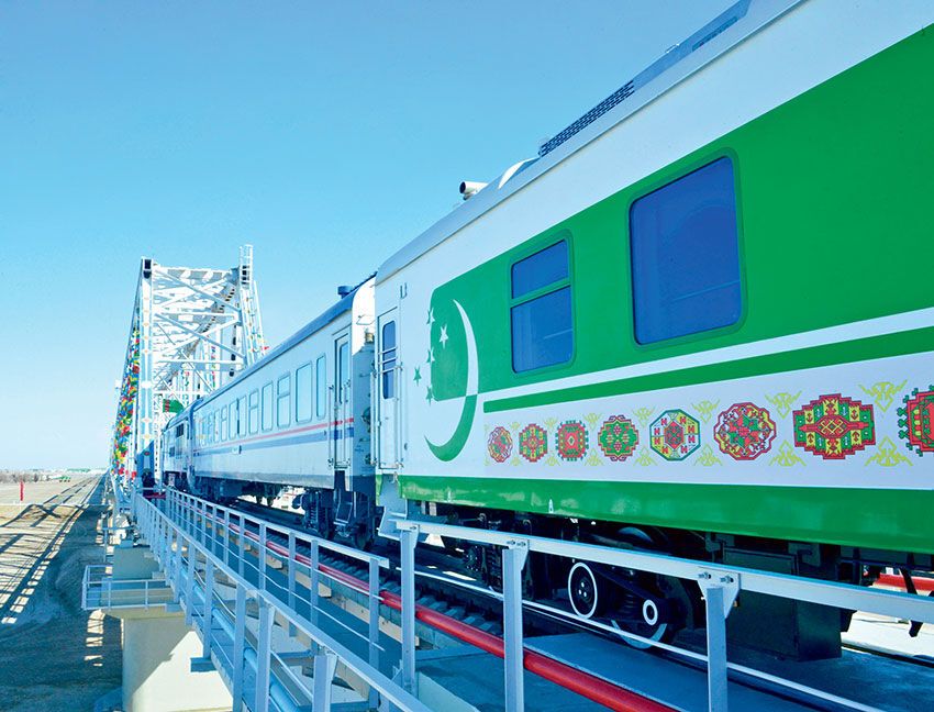 Великий Шелковый путь и  транспортная стратегия Туркменистана