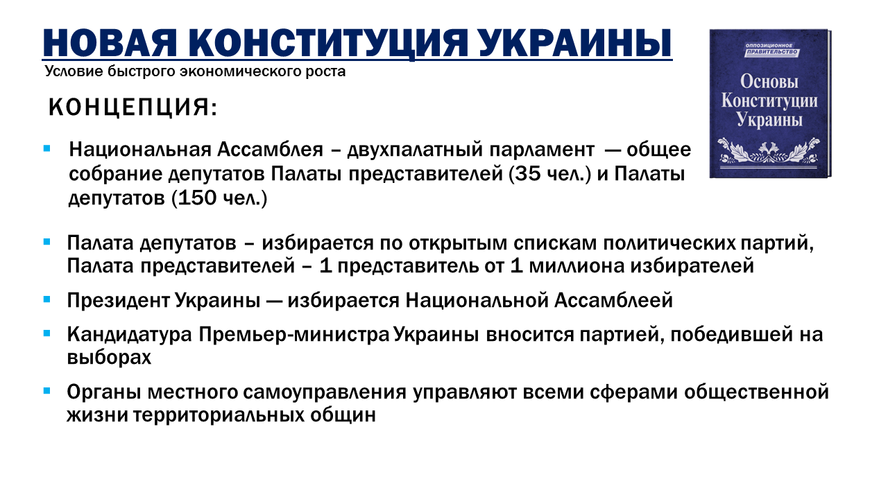 Борис Колесников: рецепт успеха для Украины – мир и новая Конституция