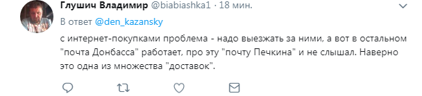 Дуже складно, до побачення: з Донецька втік "листоноша Пєчкін"