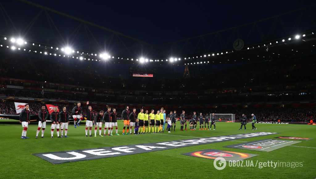 "Арсенал" знущально обіграв росіян у першому чвертьфіналі Ліги Європи