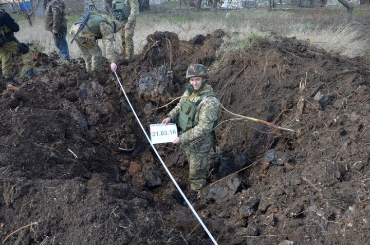 Наслідки обстрілу Зайцево бойовиками