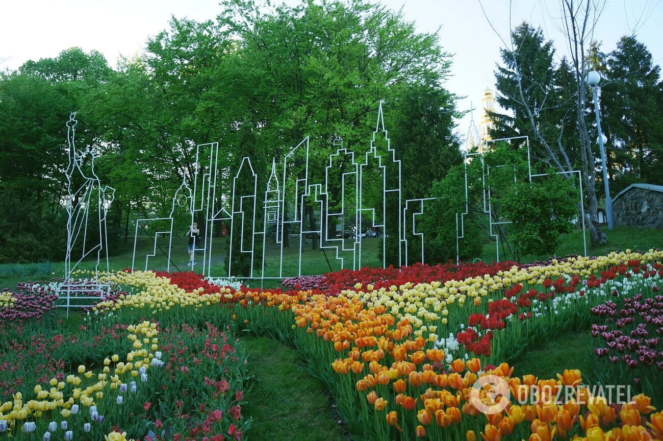 Выставка тюльпанов "Вокруг света"