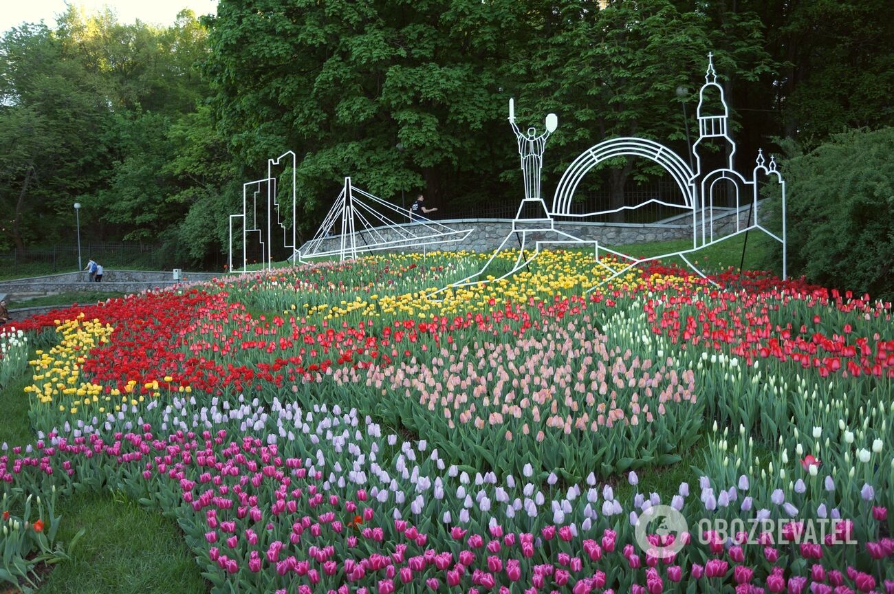 Виставка тюльпанів "Вокруг света"
