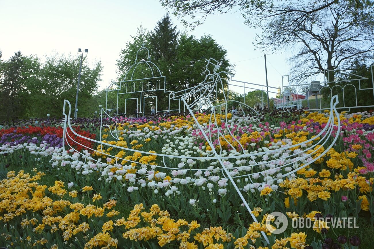 Выставка тюльпанов "Вокруг света"