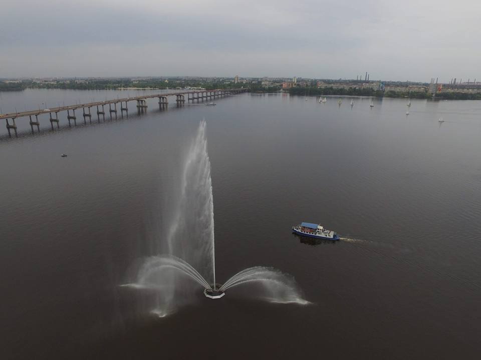 Як виглядає Дніпро з висоти: дивовижні фото і відео