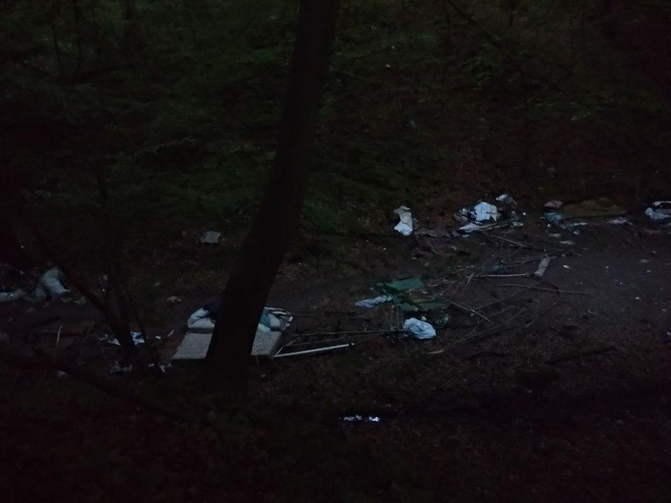 Невыносимая вонь и мухи: очевидцы показали фото лагеря ромов во Львове