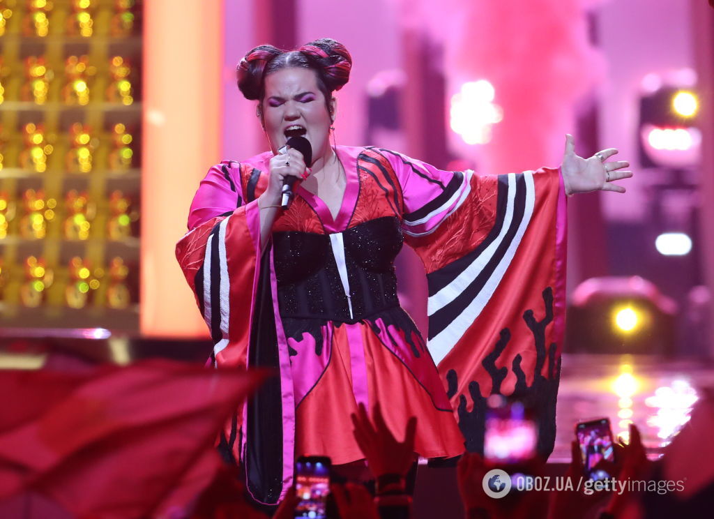 Нетта Барзилай (Netta) в финале Евровидения-2018