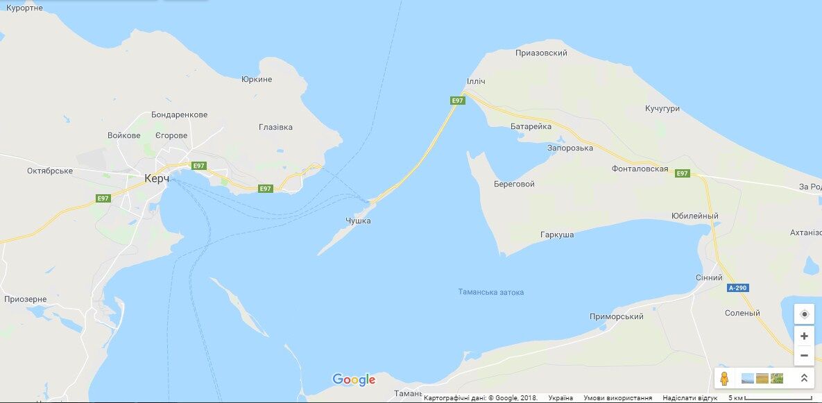 Дороги немає: Google проігнорував відкриття Кримського моста
