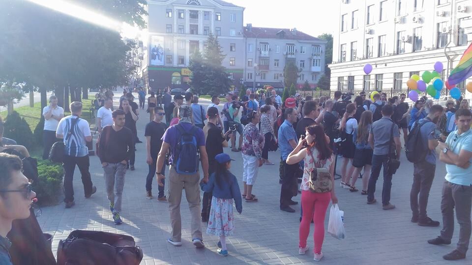 У Запоріжжі напали на учасників ЛГБТ-акції