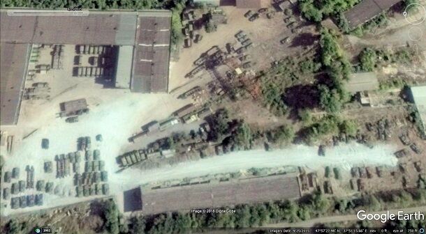  В сети рассекретили тайный военный склад России в Донецке