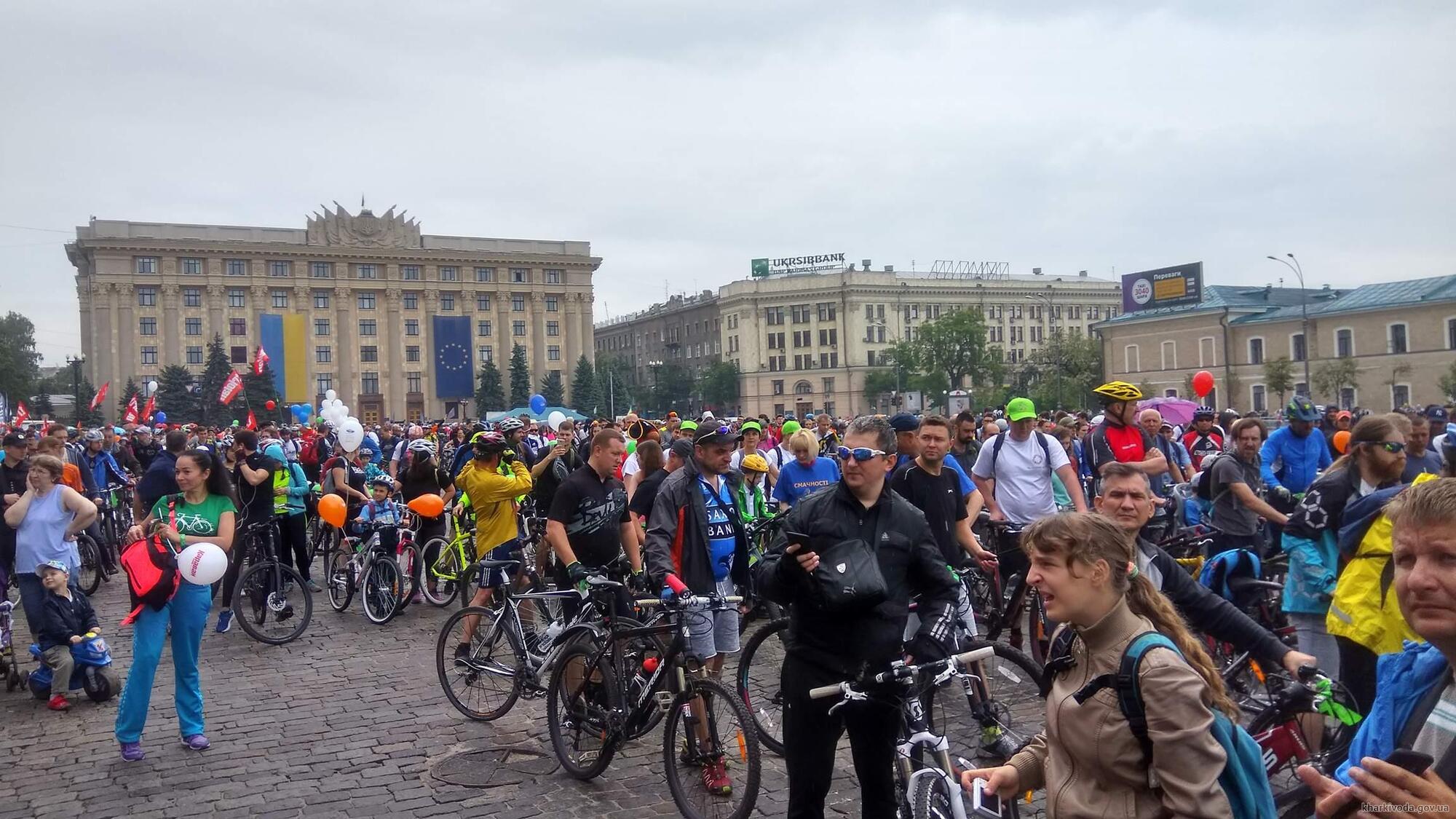 В масштабном Велодне в Харькове приняли участие 25 тысяч жителей города и глава ОГА Юлия Светличная