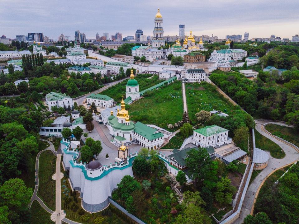Київ з висоти: опубліковані неймовірні фото