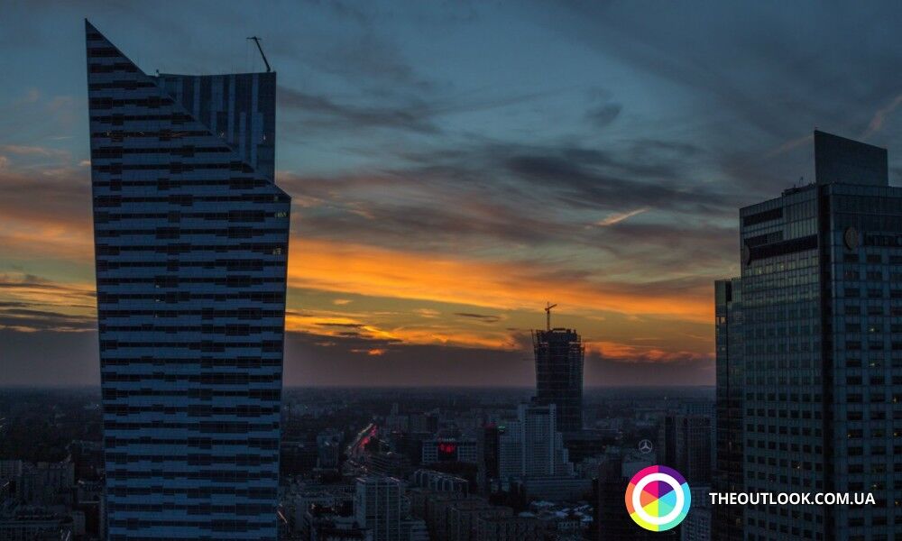 Варшава з висоти: опубліковані приголомшливі фото