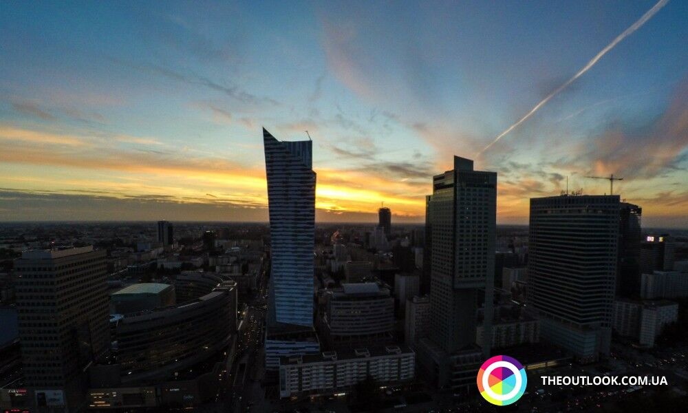 Варшава с высоты: опубликованы потрясающие фото 