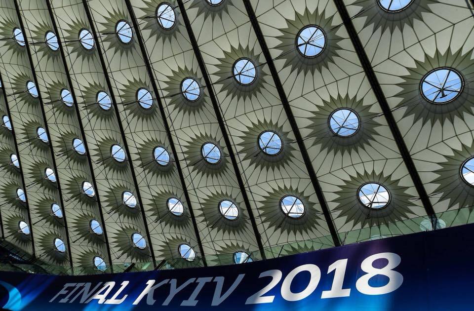 Таким вы его не видели! "Олимпийский" накануне финала Лиги чемпионов: опубликованы сочные фото