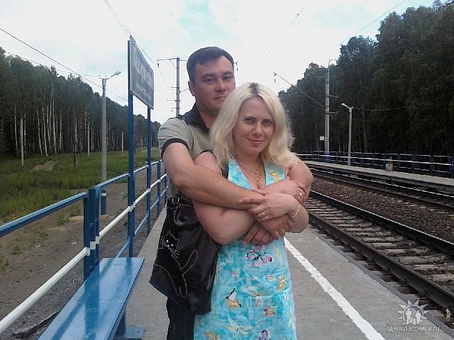 Мучкаев с женой Натальей
