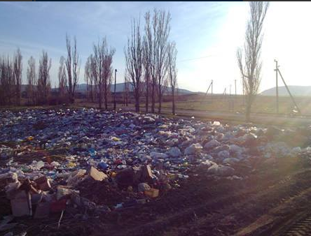 "Регион чистоты": в Крыму оккупанты превратили село в свалку