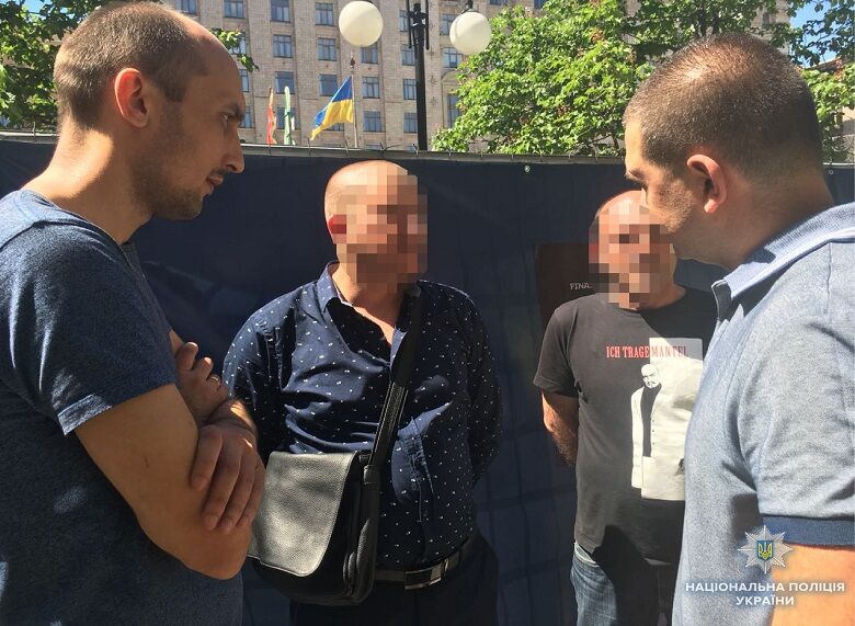 Финал ЛЧ в Киеве: копы поймали воров, ограбивших иностранку