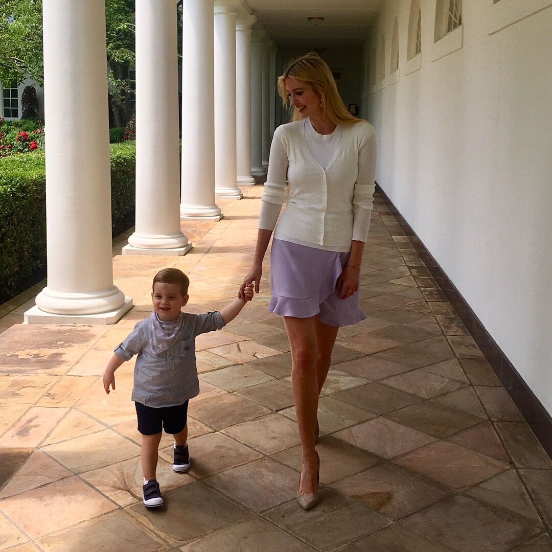 Иванка Трамп с сыном