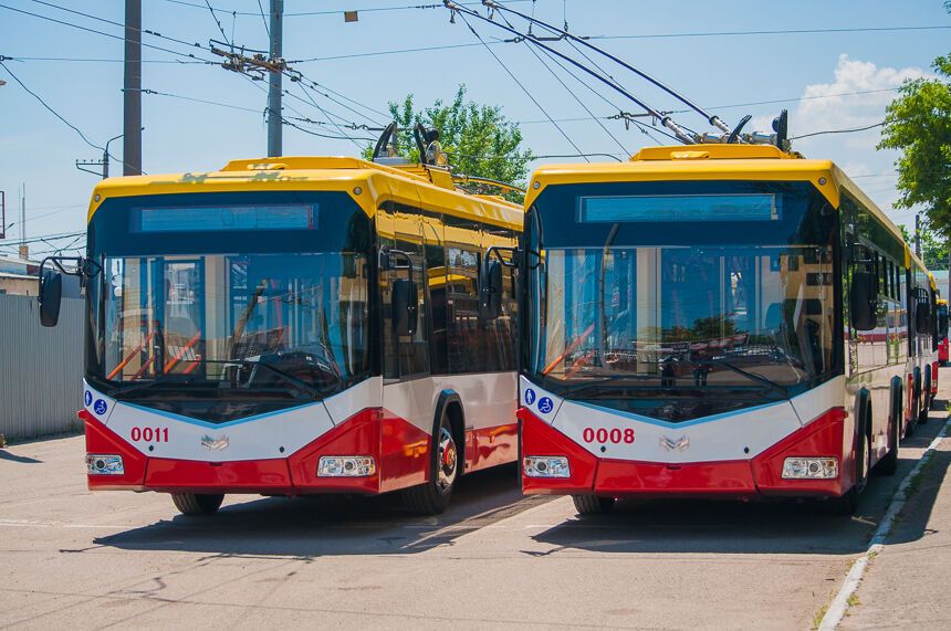 В Одесі з'явилися чудо-тролейбуси: опубліковані фото