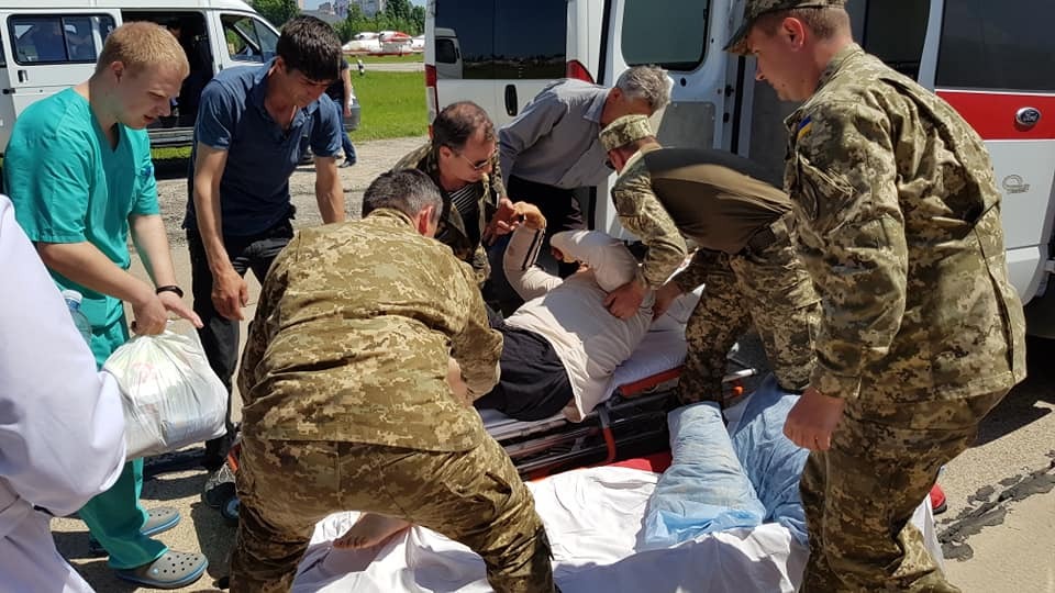 Впервые с 2017 года: в Одессу эвакуировали тяжелораненных бойцов ВСУ