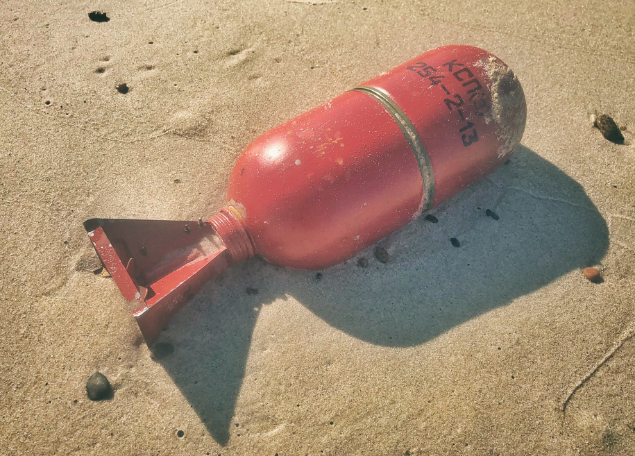 В Польше на пляже нашли ракеты из подлодок РФ
