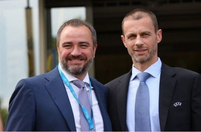 Президент УЕФА официально поблагодарил Павелко за финал Лиги чемпионов