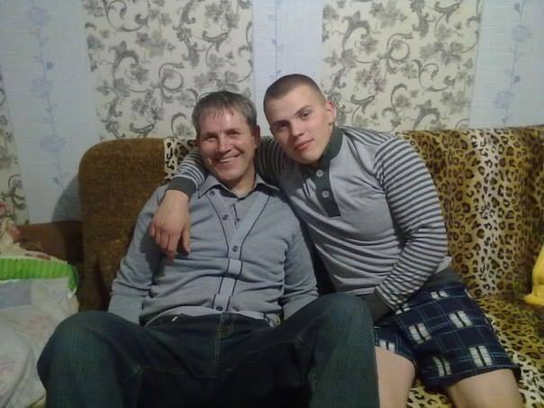 Александр Орлов с сыном Сергеем