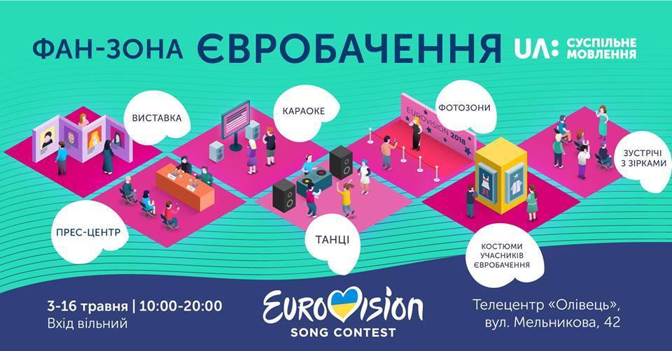 В Києві відкрили фан-зону "Євробачення": як там можна провести час