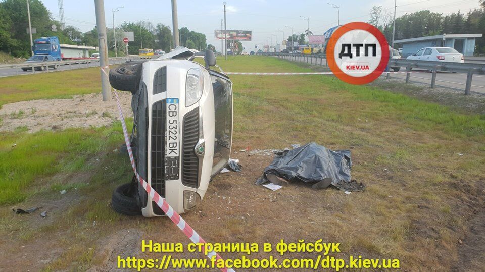 ДТП с такси Uber в Киеве: погиб человек, много пострадавших
