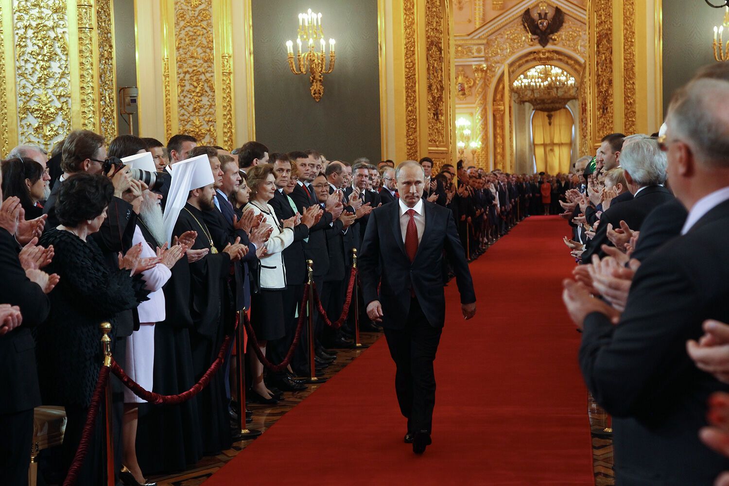 Инаугурация Владимира Путина, 7 мая 2012 года