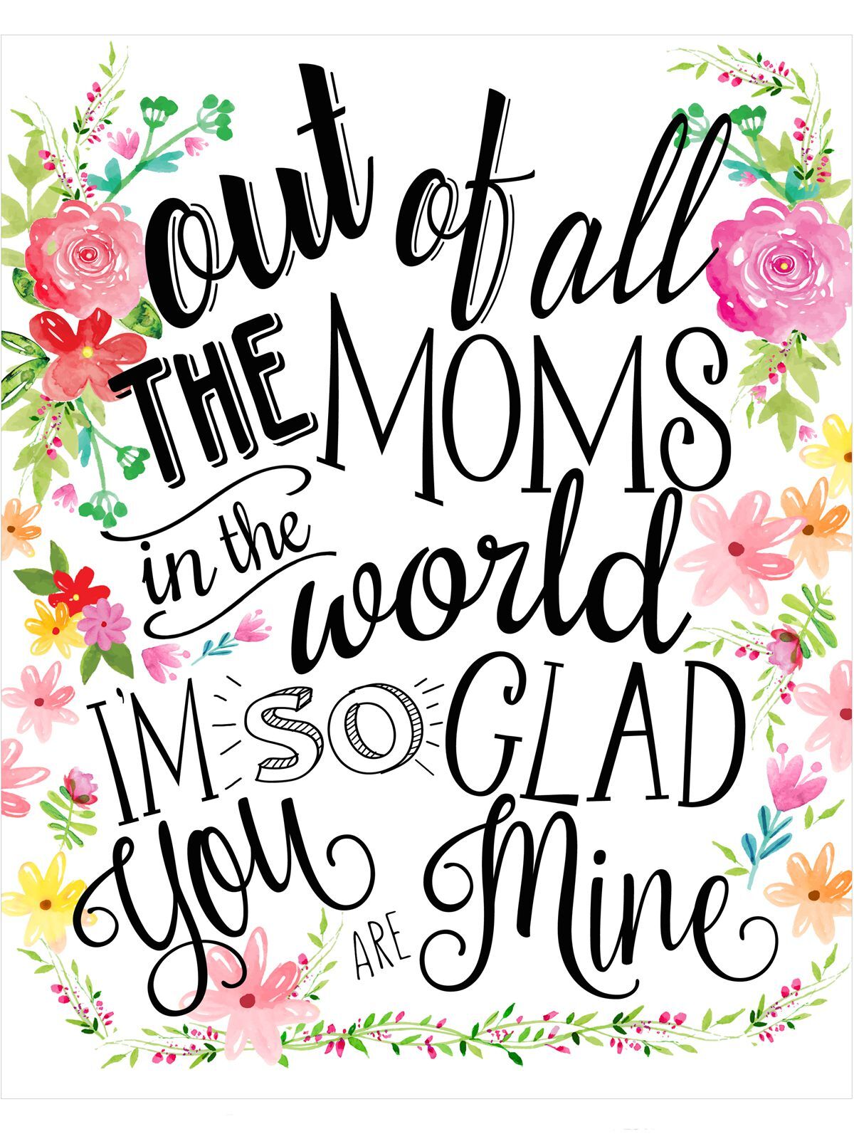 День матери: поздравления и открытки